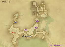 新生ff14 園芸 採掘マップ ギャザラー向け採集場所の地図情報 パッチ4 4対応