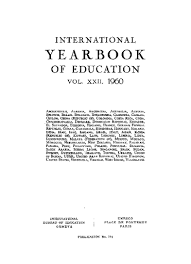 International Yearbook Of Education V 22 1960 Unesco Digital Library