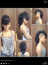 The mohawk is a hairstyle favoured by the bold. Pin On My Work