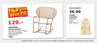 Ikea Ludwigsburg Gronadal Schaukelstuhl Naturfarben Ikea Schaukelstuhl Naturfarben