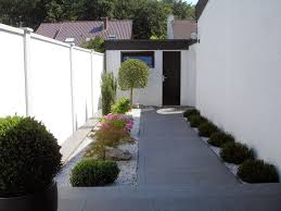 Simple Effective Low Maintenance Side Yard House Paint Exterior Small Garden Design Beautiful Gardens