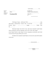 Contoh Surat Permohonan Pho Tanggal The Rules Membaca