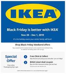 Ikea 2019 Black Friday Ad Black Friday Ads Black Friday Black Friday Newsletter