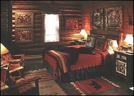 Adirondack Rustic Style Cabin Bedroom Decor Cabin Bedroom Log Cabin Bedrooms