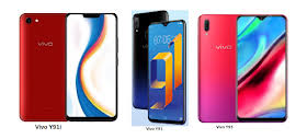 Tspn1 Vivo Y91i Vs Vivo Y91 Vs Vivo Y93 Comparisons Vivo Smartphone Electronic Products