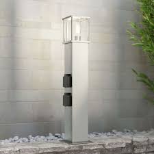 Aussenleuchte Mit Dammerungsschalter Und Bewegungsmelder Garten Aussenleuchten Edelstahl Aussenlampen Wegeleuchten Aussen Aussenleuchten Aussenlampe Steckdosen