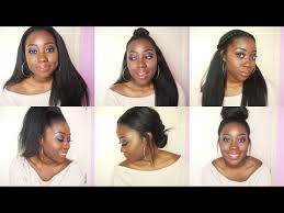 From the most trendy pearls hair clips to sparkle crystal bobby pins. 6 Quick And Easy Hairstyles Using Clip In Extensions Relaxed Hair Youtube