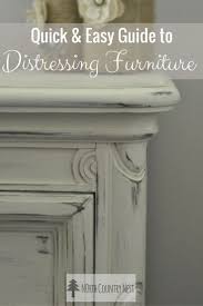 The Beginner S Guide To Distressing Furniture The Easy Way Distressed Furniture Diy Distressed Furniture Furniture Makeover Diy