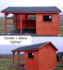 Domek Letniskowy 2w1 Altana Wiata Altanki 3x5m Outdoor Decor Outdoor Structures Outdoor Furniture
