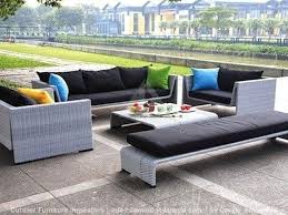 Amazing Gray Wicker Outdoor Furniture Of Great Deals On Modern Patio In Modern Wicker Outdoor Fur Modern Outdoor Sofas Outdoor Sofa Sets Modern Patio Furniture