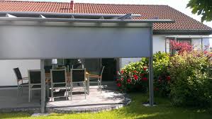 Terrassenuberdachung Mit Senkrechtmarkise Und Wintergartenmarkise Alles Von Scaffidi Markisen Senkrechtmarkise Terrassenuberdachung Haus