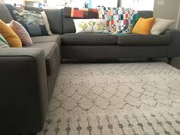 Ikea Kivik Sectional With 4 5 Legs Added The Leg Plates Living Room Makeover Ikea Kivik Decor