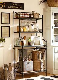 Food Drink Style At Home Home Decor Bakers Rack Kitchen Bakers Rack