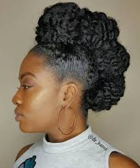 I always like the idea of wearing my hair up, but i it looks like a braid but is a thousand times easier to do. 60 Easy And Showy Protective Hairstyles For Natural Hair