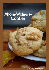 Ahorn Walnuss Cookies Jenny Is Baking Rezept Walnussplatzchen Walnuss Rezept Kekse