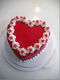 Sweet Heart Cake Heart Cakes Heart Birthday Cake Valentine Cake