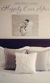 Marriage Happily Ever After Wall Art Romantic Home Decor Bedroom Decor For Couples Wedding Gift Guide