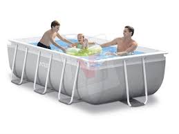 Intex Pool Prism Frame With Supporting Frame Cm 300x175x80h Intex 26784