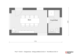 Flying Space Grundriss Schworer Plan F 10 023 1 Mit 23 02 M Wohnflache Schworer Grundriss Schworer Haus
