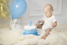 Create a defined space for baby's reaction to birthday cake #1 that also provides a good angle for the photographer. 838 Birthday Cake One Year Old Baby Photos Free Royalty Free Stock Photos From Dreamstime