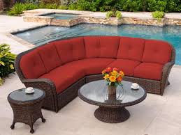 The Island Collection St Tropez 5 Pc Resin Wicker Sectional Is Available In 5 Colors An Outdoor Furniture Decor Outdoor Furniture Sets Resin Wicker Furniture