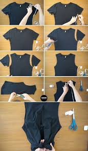 Ce Tutoriel Etape Par Etape Sur La Reconstruction De T Shirt A Debardeur Est The Bes Adresse De L Art Et De La Competence Kleidung Diy Kleidung Andern Kleidung Selbermachen