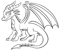 Dragon Drawing Easy Dragon Drawings Dragon Sketch Dragon Drawing