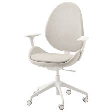 Hattefjall Drehstuhl Mit Armlehnen Gunnared Beige Weiss Ikea Deutschland Office Chair Ikea Ergonomic Office Chair