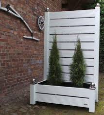 Mobiler Sichtschutz Mit Pflanzkasten 185 X 120 Blumenkasten Weiss Pflanzkasten Mobiler Sichtschutz Blumenkasten
