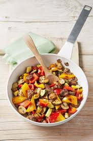 Hackfleisch Gemuse Pfanne Rezept Rezepte Hackfleisch Gemuse Pfanne Einfache Gerichte