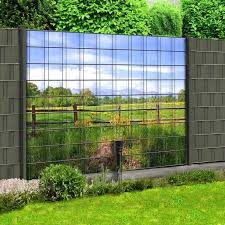 Gedruckter Sichtschutz Zum Einflechten Motiv Ausw Ausw Einflechten Gedruckter Motiv Sichtschutz Privacy Screen Outdoor Garden Design Landscape Trees