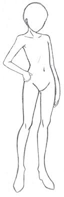 Body Frame 1 Drawing Templates Body Drawing Sketches Tutorial