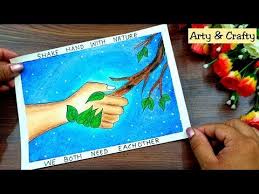 World Environment Day Drawing Save Nature Save Environment Poster Chart Drawing For Competiti Save Nature Save Environment Poster Drawing World Environment Day