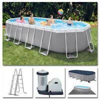 Intex Ultra Frame Swimming Pool 549x274x132 Cm Rechteck Stahlwand 26356 Ebay Swimming Pool Pool Ovaler Pool