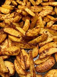 Knusprige Wedges Aus Dem Backofen Kochtheke Rezept Rezepte Backofenkartoffeln Backofen Rezepte