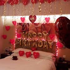 Surprise Birthday Room Decoration For Wife In Hotel Watch Full Video On Our Youtube Birthday Room Decorations Birthday Room Surprise Romantic Room Decoration