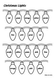 Our huge christmas tree is full of busy wintery and. Christmas Lights Coloring Page By Maple Leaf Learning Tpt