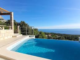 Villa Dado Mit Infinity Pool Meerblick Terrasse Grillplatz Bast Pool Villa Ferienwohnung