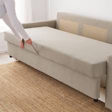 Friheten Sleeper Sofa Hyllie Beige Ikea Bettsofa Sofa Sofas Fur Kleine Raume
