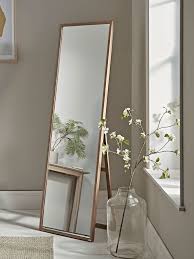 Oak Full Length Standing Mirror Floor Mirror Decor Bedroom Decor Aesthetic Room Decor