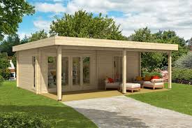 Carlsson Gartenhaus Bendix Iso Gartenhaus Gartenhaus Flachdach Modern Gartenhaus Holz Flachdach