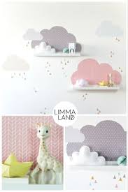 Wolken Kinderzimmer Gestalten Mit Wandtattoos Passend Fur Die Ikea Mosslanda Fruher Ribba Baby Room Decor Kids Bedroom Boy Room