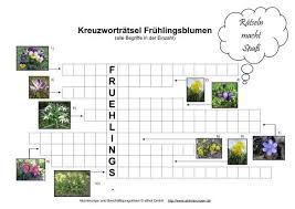 Kostenloses Material Zur Aktivierung Und Beschaftigung Fur Senioren Auch Demenzkranke Im Altenheim Kreuzwortratsel Beschaftigung Fur Senioren Fruhlingsblumen