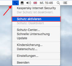 Aktivieren Oder Deaktivieren Des Schutzes In Kaspersky Internet Security 16 Fur Mac