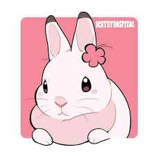 Cute Pink Cartoon Bunny Artwork Bunny Artwork Cute Bunny Cartoon Bunny Art