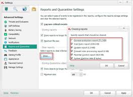 How To Configure Reports Settings In Kaspersky Internet Security 2013