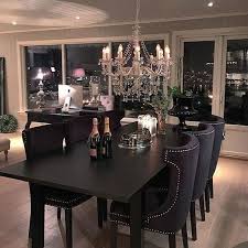 Black Is Back 10 Modern Furniture Designs Luxury Dining Room Dining Room Design Black Dining Room