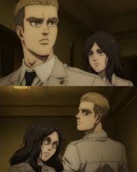 Pieck X Porco Caught In A Trap In 2021 Attack On Titan Caught In A Trap Titans