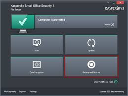 Backup And Restore In Kaspersky Small Office Security 4 For File Server