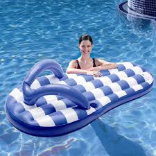 Blue Wave Marine Flip Flop Pool Lounger Cool Pool Floats Pool Floats Inflatable Pool Floats